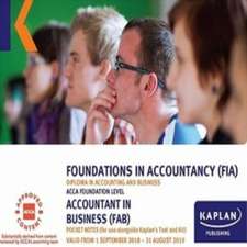 Kaplan Publishing: FAB - ACCOUNTANT IN BUSINESS - POCKET NOT