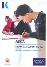 FINANCIAL ACCOUNTING - STUDY TEXT