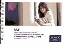 Kaplan Publishing: BOOKKEEPING TRANSACTIONS - POCKET NOTES