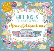 Gift Boxes to Colour and Make: A Year of Celebrations