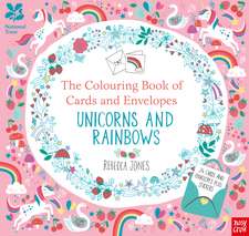 National Trust: The Colouring Book of Cards and Envelopes - Unicorns and Rainbows