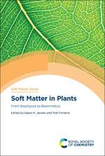 Soft Matter in Plants