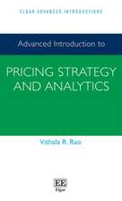 Advanced Introduction to Pricing Strategy and Analytics