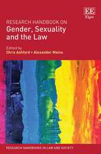 Research Handbook on Gender, Sexuality and the Law