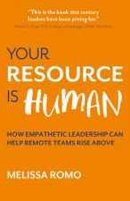 Your Resource is Human