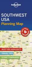 Lonely Planet Southwest USA Planning Map