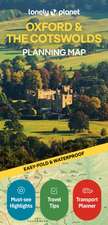 Lonely Planet Oxford & the Cotswolds Planning Map