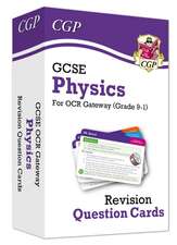 GCSE Physics OCR Gateway Revision Question Cards