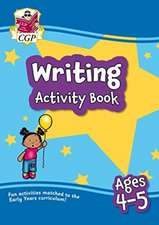 New Writing Home Learning Activity Book for Ages 4-5