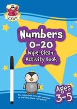 Numbers 0-20 Wipe-Clean Activity Book for Ages 3-5 (with pen)