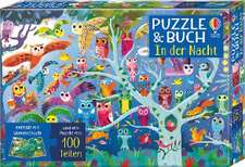 Puzzle & Buch: In der Nacht. 100 Teile