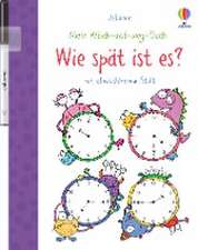 Mein Wisch-und-weg-Buch: Wie spät ist es?