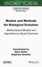 Models and Methods for Biological Evolution