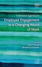 A Research Agenda for Employee Engagement in a Changing World of Work