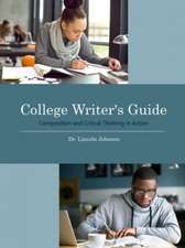 COLLEGE WRITERS GUIDE