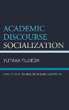 Academic Discourse Socialization