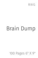 Brain Dump