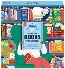 50 Must-Read Books of the World Bucket List. 1000-Piece Puzzle