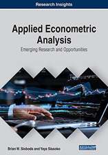 Applied Econometric Analysis