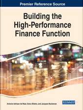 Building the High-Performance Finance Function