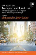 Handbook on Transport and Land Use – A Holistic Approach in an Age of Rapid Technological Change