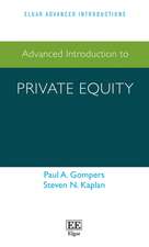 Advanced Introduction to Private Equity