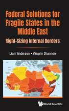 FEDERAL SOLUTIONS FOR FRAGILE STATES IN THE MIDDLE EAST