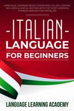 Italian Language for Beginners