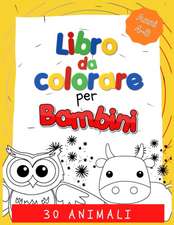 Animali Libro da Colorare per Bambini