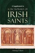 Supplement to a Dictionary of Irish Saints