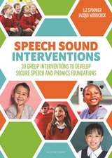Speech Sound Interventions