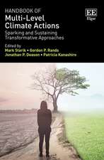 Handbook of Multi–Level Climate Actions – Sparking and Sustaining Transformative Approaches