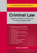 A Straightforward Guide to Criminal Law: Second Edition