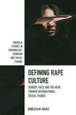 Defining Rape Culture – Gender, Race and the Move Toward International Social Change