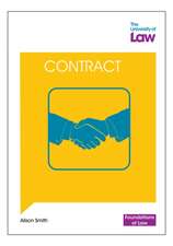 Foundations of Law - Contract Law