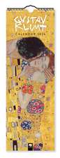 Gustav Klimt Slim Calendar 2026 (Art Calendar)