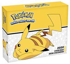 Pokemon 2020 Desk Block Calendar - Official Desk Block Format Calendar