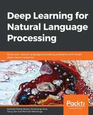 Deep Learning for Natural Language Processing