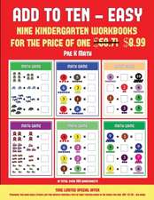 Pre K Math (Add to Ten - Easy)