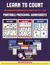 Printable Preschool Worksheets (Learn to count for preschoolers)