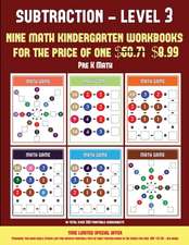 Pre K Math (Kindergarten Subtraction/Taking Away Level 3)