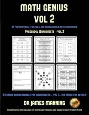 Preschool Worksheets (Math Genius Vol 2)