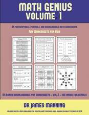 Fun Worksheets for Kids (Math Genius Vol 1)