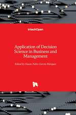 Application of Decision Science in Business and Management