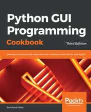 Python GUI Programming Cookbook.