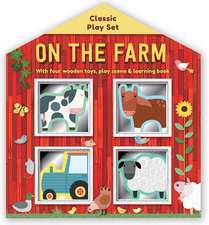 On the Farm: Wooden Toy Play Set