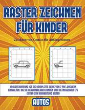 Zeichnen von Comics für AnfängerInnen (Raster zeichnen für Kinder - Autos)