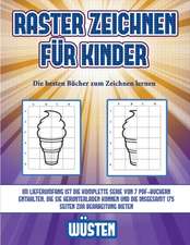 Die besten Bücher zum Zeichnen lernen (Raster zeichnen für Kinder - Wüsten)