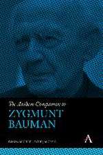 The Anthem Companion to Zygmunt Bauman