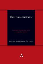 The Humanist Critic